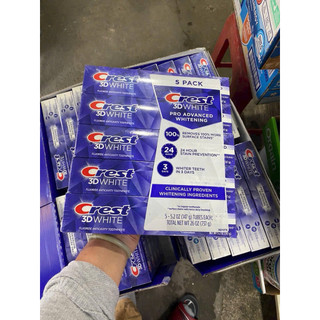 Kem Đánh Răng Crest 3D White Advanced Triple Whitening