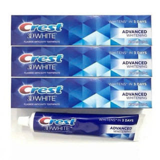 Kem Đánh Răng Crest 3D White Advanced Triple Whitening