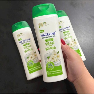  Sữa Tắm Dưỡng Thể Hazeline Sữa Gạo Hương Hoa Bưởi - Chai 300G 