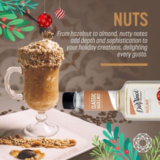 Siro Hương Quả Phỉ / Classic Hazelnut Syrup - DaVinci Gourmet (750ml)