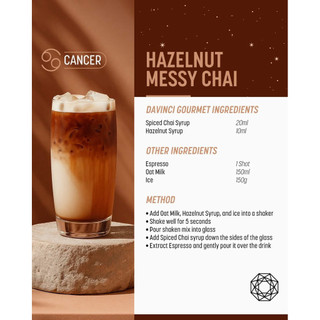 Siro Hương Quả Phỉ / Classic Hazelnut Syrup - DaVinci Gourmet (750ml)