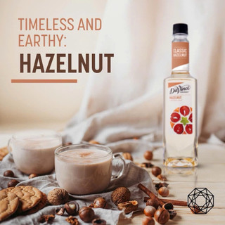 Siro Hương Quả Phỉ / Classic Hazelnut Syrup - DaVinci Gourmet (750ml)