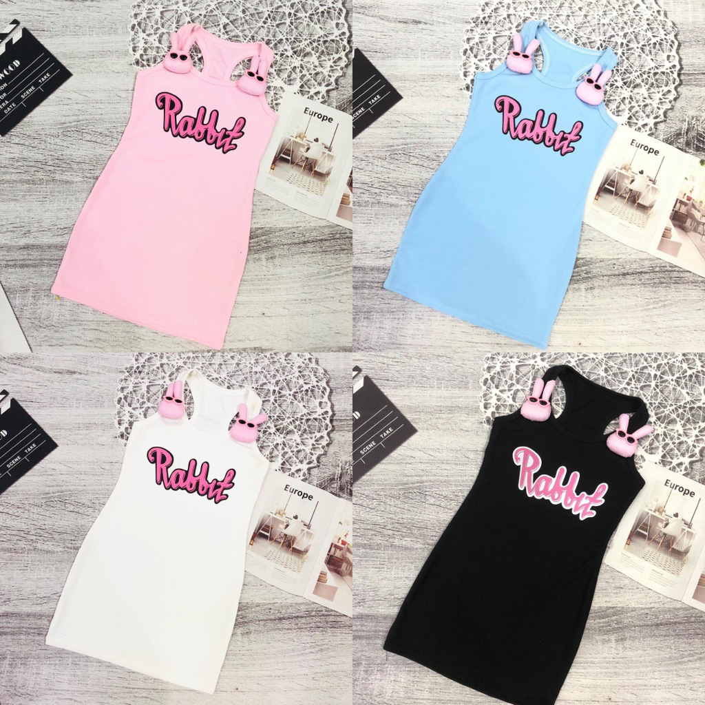 body in hình,Đính thỏ