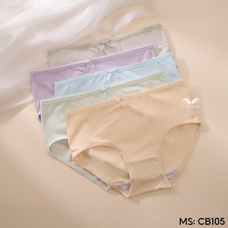  Combo 10 quần lót cotton trơn kháng khuẩn VINGO VINGORIA CB105 