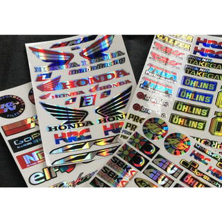 Decal Dán Tem Nổi Xe Máy <TOPGEAR>