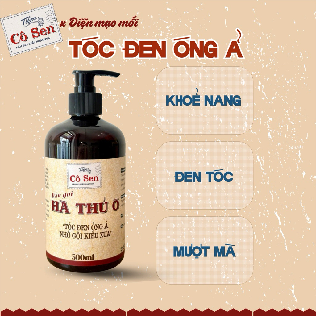 Dầu gội Hà thủ ô