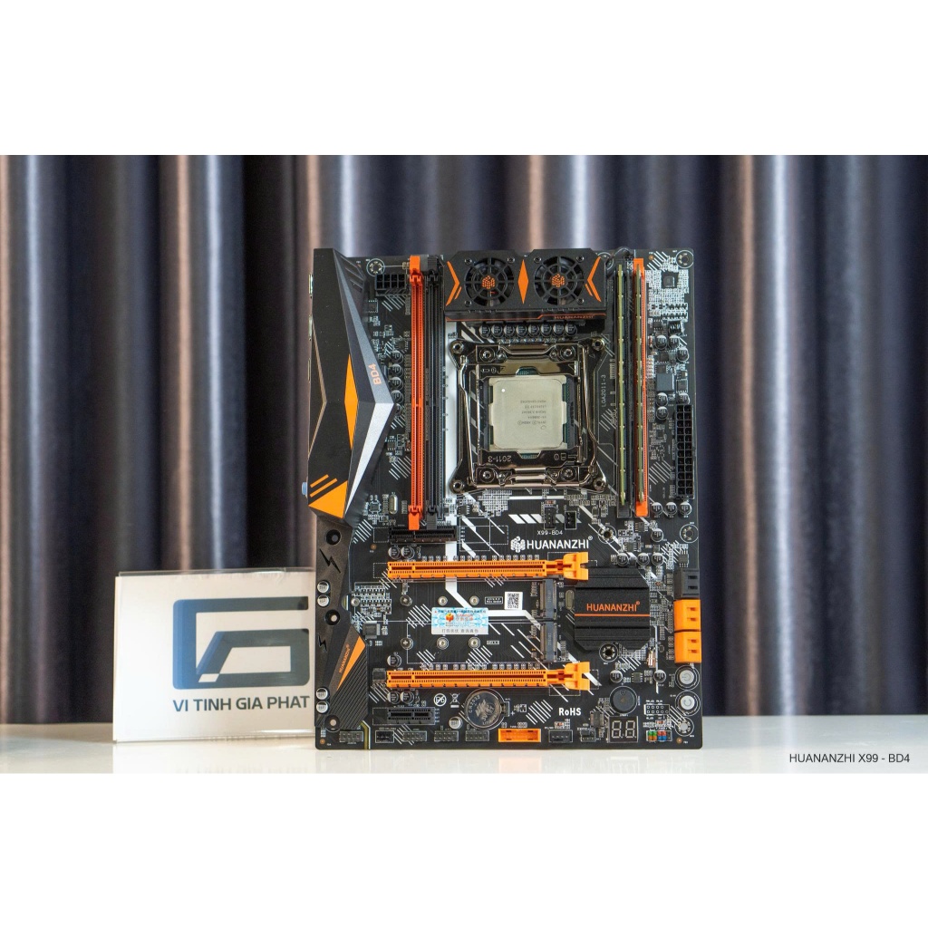 Main Huananzhi Xeon X99 BD3 DDR3 /  BD4 DDR4 chính hãng 2011-3 support E5 v3 v4 bảo hành 12 tháng