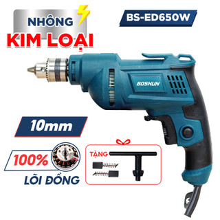   Chính Hãng  Máy Khoan Đục Bê Tông Điện Boshun 650w Model  BS-ED650W Chuyên Khoan Tường Gạch 