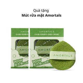 [Quà tặng] Bộ Đôi Bông Rửa Mặt Dùng Để Làm Sạch 1 Miếng - Hiệu Amortals x2