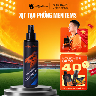 Xịt tạo phồng Menitems, Xịt phồng tóc tự nhiên, giữ nếp, không gây bết tóc, dưỡng tóc | Volumizing Hair Spray 100ML