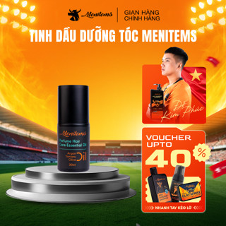 Tinh dầu dưỡng tóc hương nước hoa Menitems, hỗ trợ phục hồi tóc hư tổn, khô xơ tóc bóng mượt, dễ dàng tạo kiểu