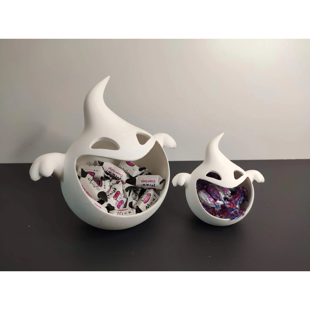 hũ kẹo halloween, hộp đựng kẹo trang trí halloween, decor halloween, đồ dùng halloween dễ thương, hũ