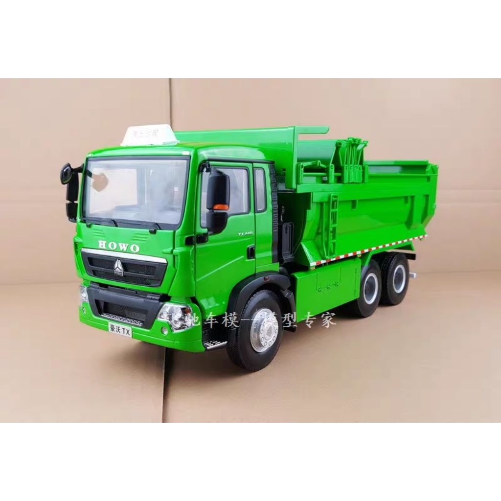 Mô hình Xe tải Ben Howo TX hợp kim 1:24