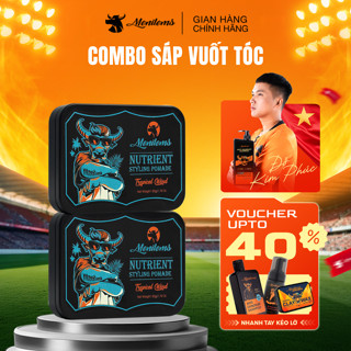 Combo Sáp dưỡng tạo kiểu Menitems, sáp vuốt tóc nam giữ nếp tạo kiểu tự nhiên đến 10H, lưu hương nước hoa Tropical Wind