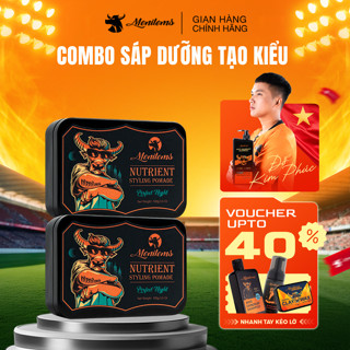 Combo Sáp dưỡng tạo kiểu Menitems, sáp vuốt tóc giữ nếp tạo kiểu tự nhiên đến 10H, lưu hương nước hoa Perfect Night