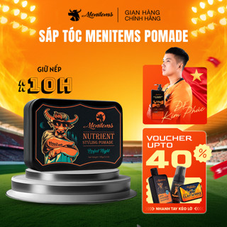 Sáp tóc Menitems, sáp vuốt tóc nam giữ nếp, tạo kiểu pomade, tự nhiên đến 10h, lưu hương nước hoa Perfect Night