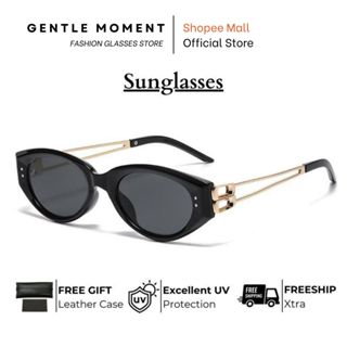  Kính râm gọng mắt mèo kính mát thời trang nam nữ chống tia UV phong cách Hot Trend GM3358 