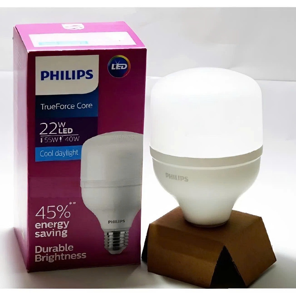 Bóng đèn LED búp trụ (Bulb) 22W, 30W, 40W Philips chính hãng