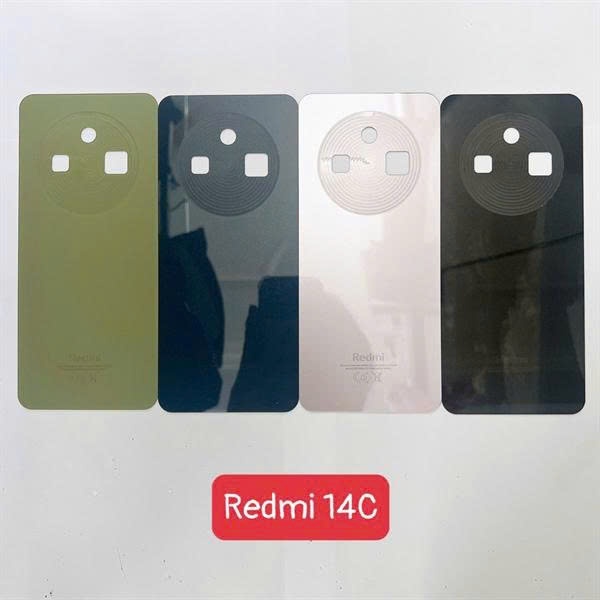 Lưng vỏ xiaomi redmi 14c, năp lưng, benzen, khung sườn, vỏ xiaomi redmi 14c