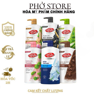 Sữa tắm Lifebuoy Detox Matcha Khổ Qua, Muối hồng, Than Hoạt Tính, Cà Phê 800gr