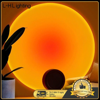  Đèn bàn nghệ thuật phòng ngủ Ánh sáng bầu không khí hoàng hôn Đèn chiếu sàn 