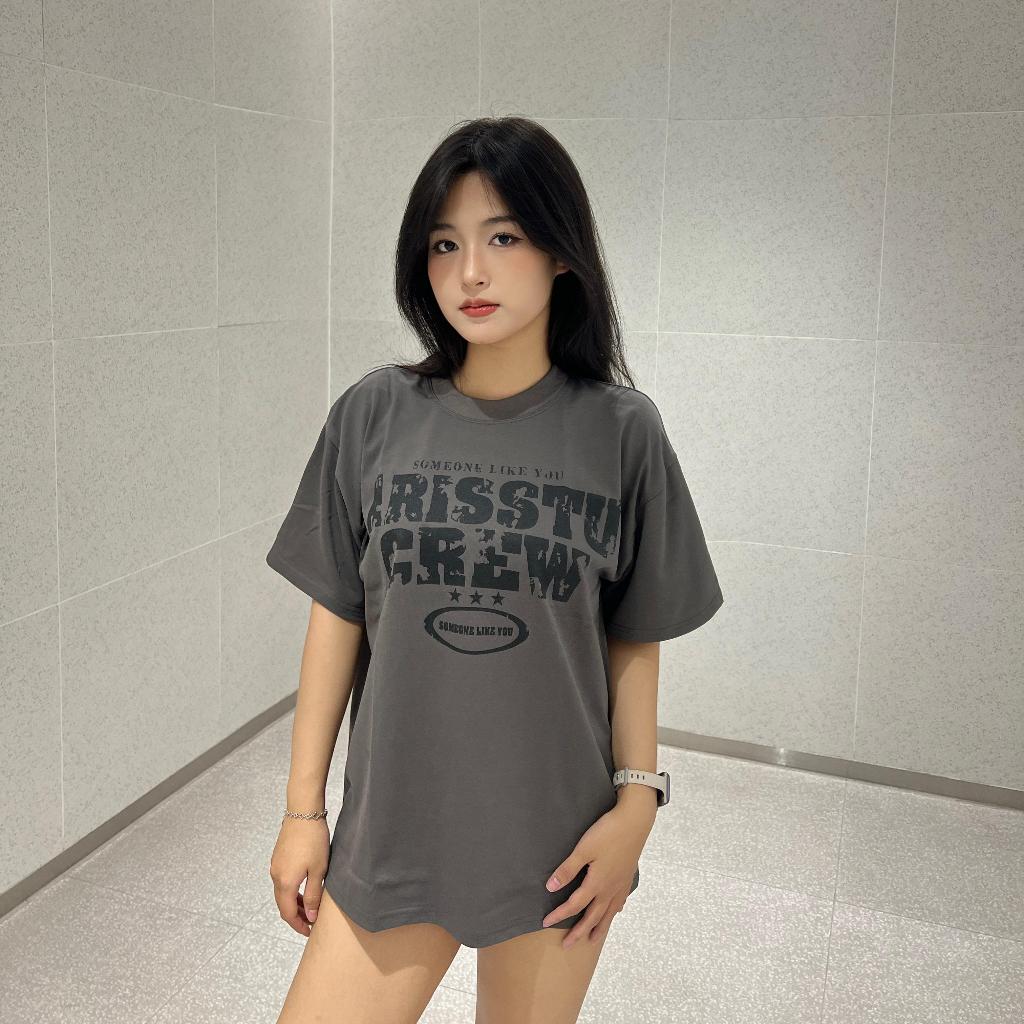 [ BEST SELLER ] Áo thun boxy in hình cotton 2 chiều form rộng thoáng mát unisex mùa hè AT02 | BigBuy360 - bigbuy360.vn