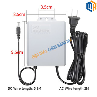  Bộ lưu điện UPS 12V 2A cho camera wifi ngoài trời chống nước dung lượng cao 