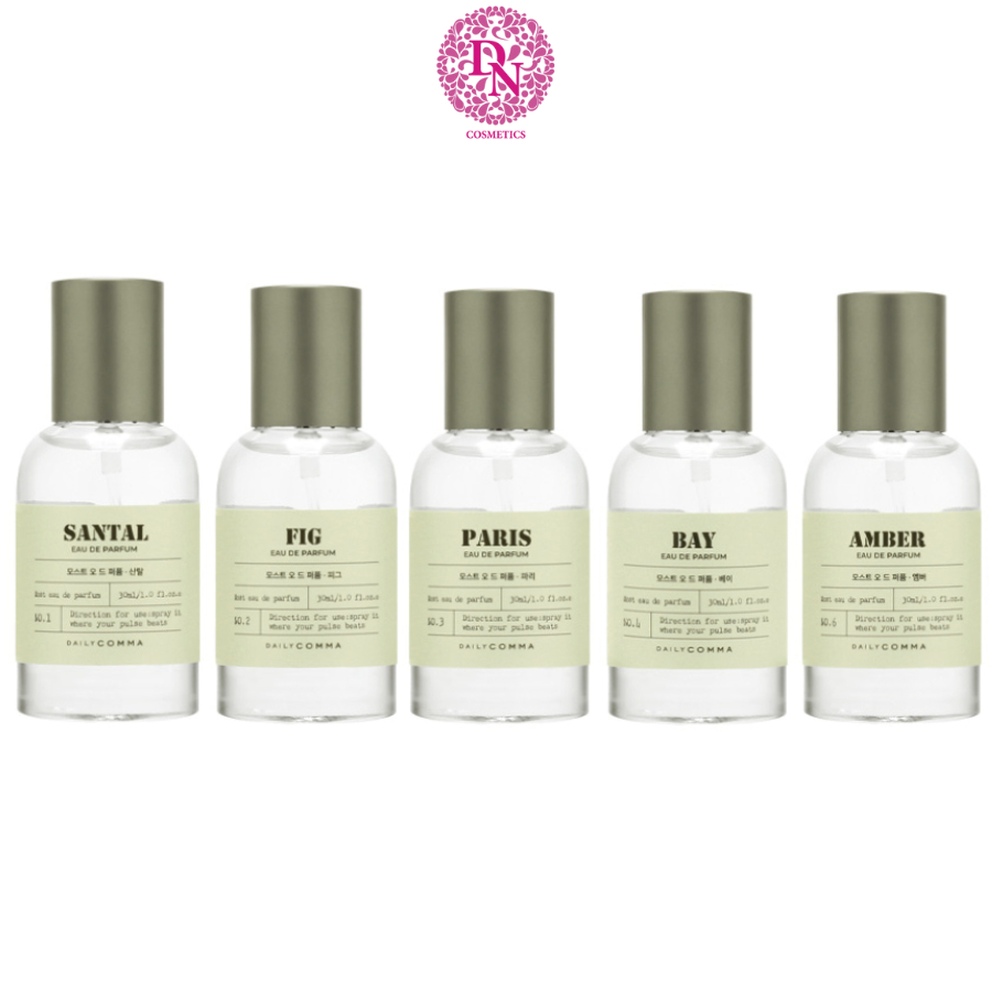 Nước hoa Daily Comma Eau De Parfum Chính Hãng Hàn Quốc Hương Thơm Dịu Nhẹ 30ml