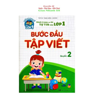 BÉ BƯỚC ĐẦU Tập Viết (2 Quyển) | Bé 3/4/5/6 Tuổi Cầm Bút Đúng – Nét Đẹp Luyện Nét Cơ Bản, Chữ & Số
