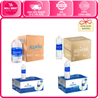   Hỏa Tốc HCM  Nước suối tinh khiết  AQUAFINA 355ml   500ml   1,5 Lít   5 Lít _chính hãng_Willmart 