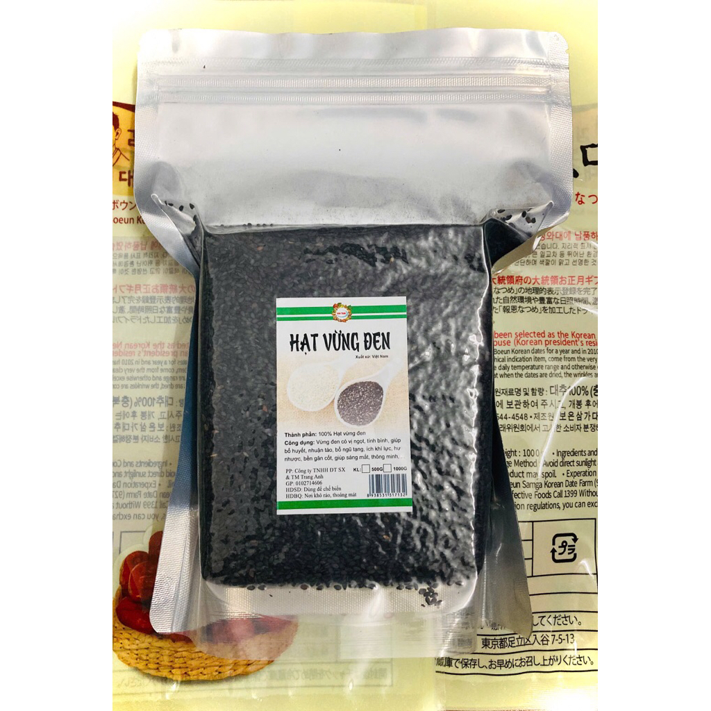 1kg vừng đen sạch loại 1