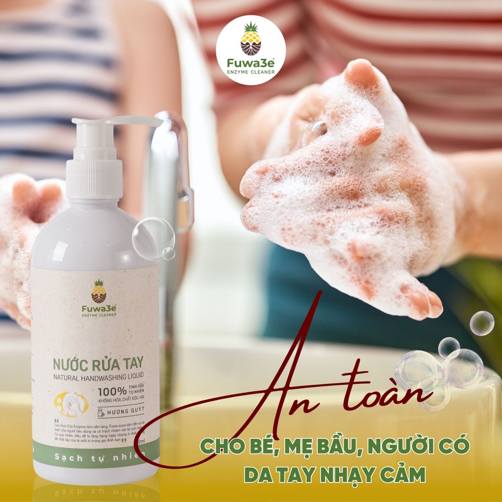 Nước rửa tay Fuwa3e - 300ml