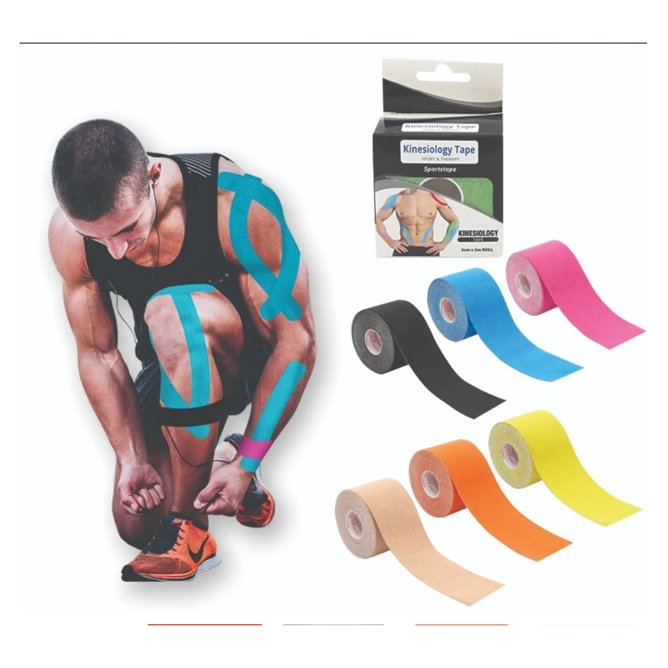 KINESIOLOGY Băng Keo Dán Cơ Thể Thao Nhiều Màu Kinesiology Sports Tape 5cm x 5m
