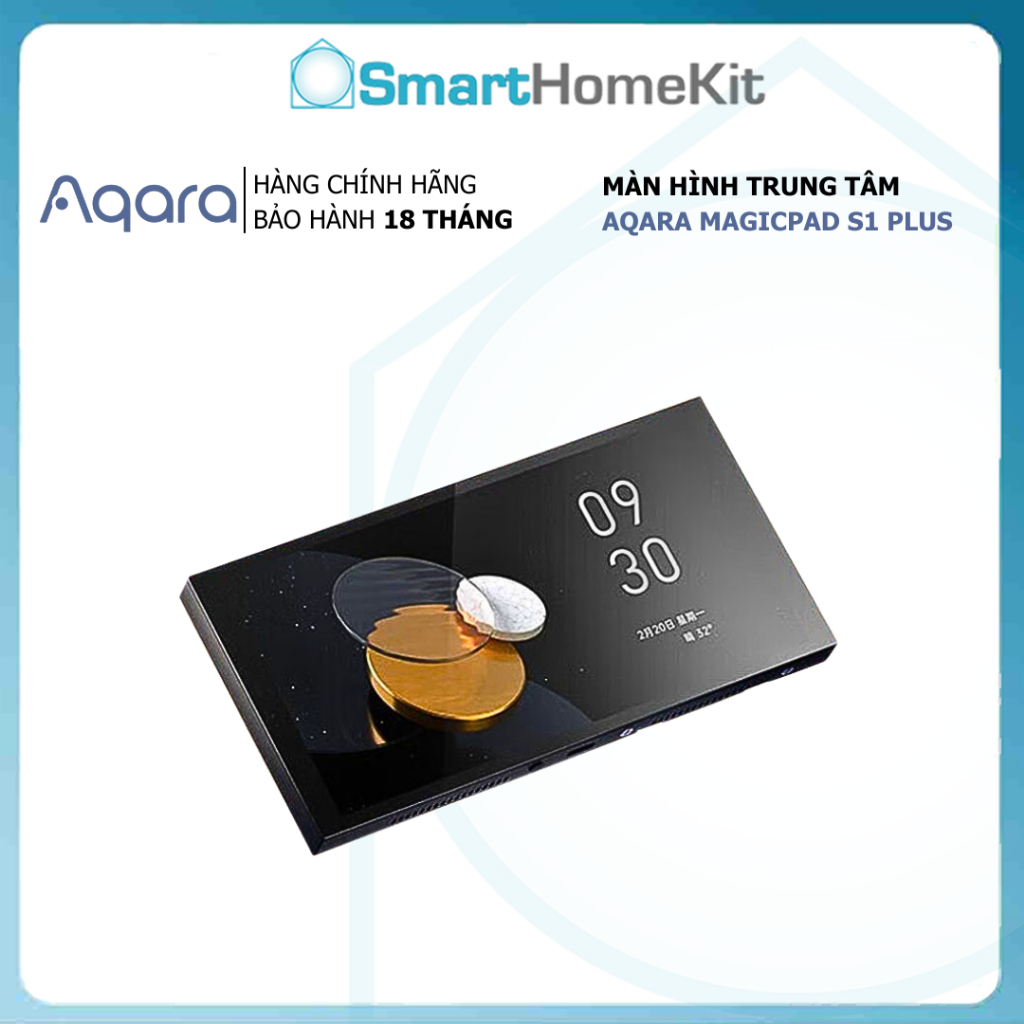 Màn hình trung tâm Aqara MagicPad S1 Plus 6.9 inch bản Quốc Tế MP-K01D, tương thích HomeKit, Theo dõ