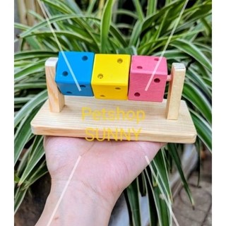Đồ chơi gỗ thông minh cho hamster