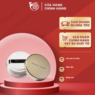 Phấn Phủ Kiềm Dầu Perfect Diary Weightless Soft-Velvet Blurring Loose Powder 7g