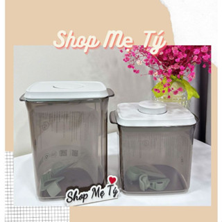 (Màu nâu) Hộp Đựng Sữa Bột Chống Ẩm Ankou, Hộp Trữ Sữa Hút Chân Không cho mẹ và bé