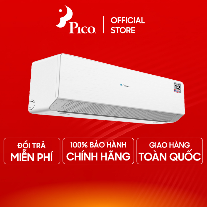 [Miễn phí công lắp nội thành HN HCM] Điều hòa Casper 2 chiều Inverter 12000 BTU QH-12IU36A Model 2025 - Có sưởi ấm
