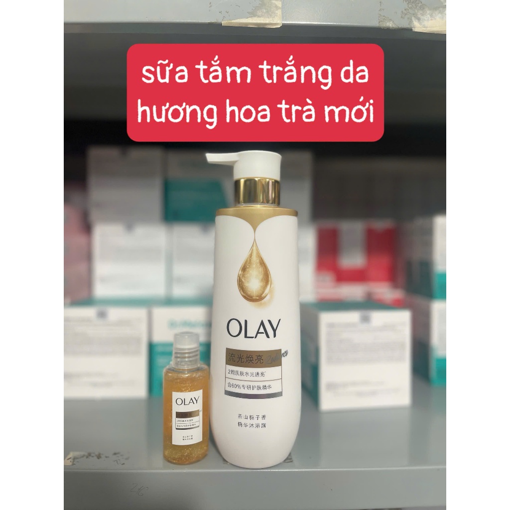 Sữa Tắm OLAY B3+ Siêu Dưỡng Trắng Da, Cấp Ẩm Và Đàn Hồi 500ml (Bản Thái) | BigBuy360 - bigbuy360.vn
