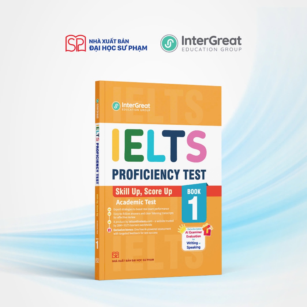 Sách - IELTS PROFICIENCY TEST 1  (Luyện thi IELTS, Mock tests)