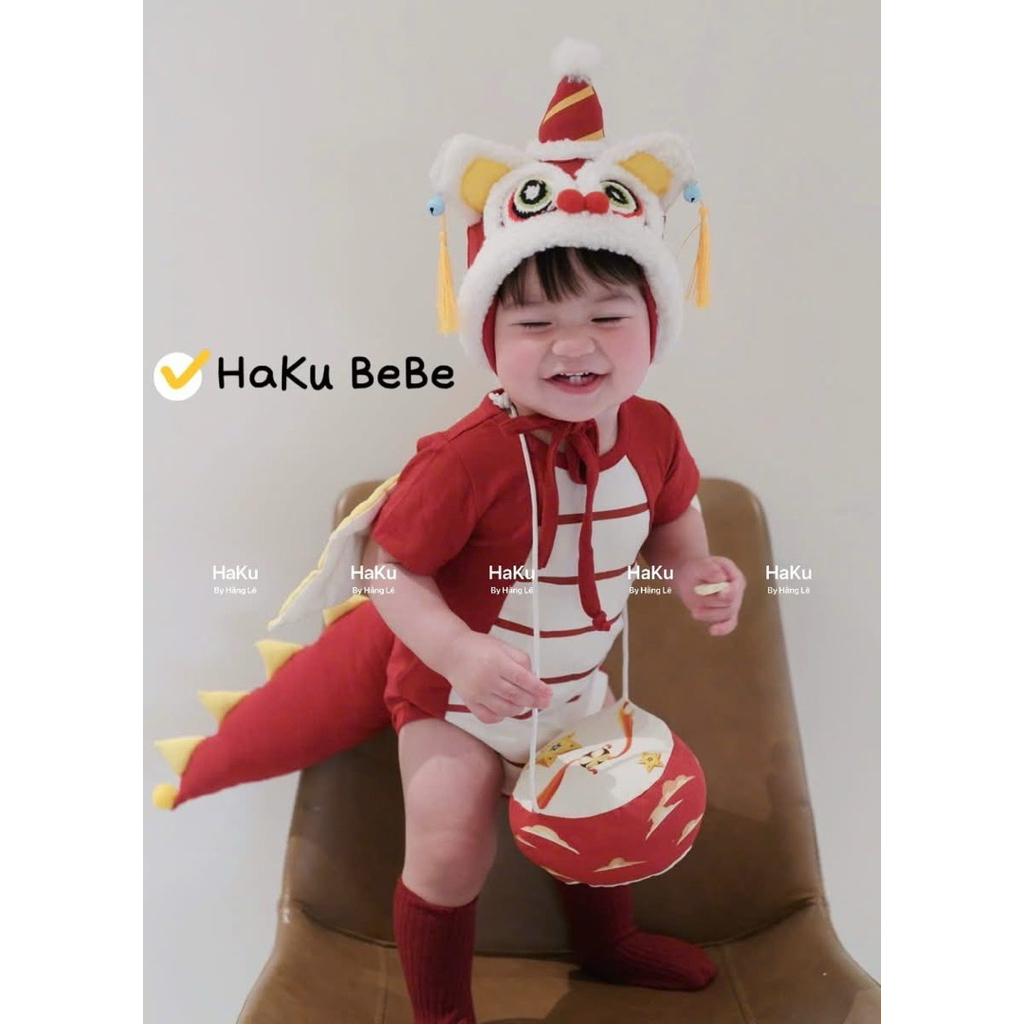 Mũ Lân cho bé đội trung thu hay tết đều xinhh