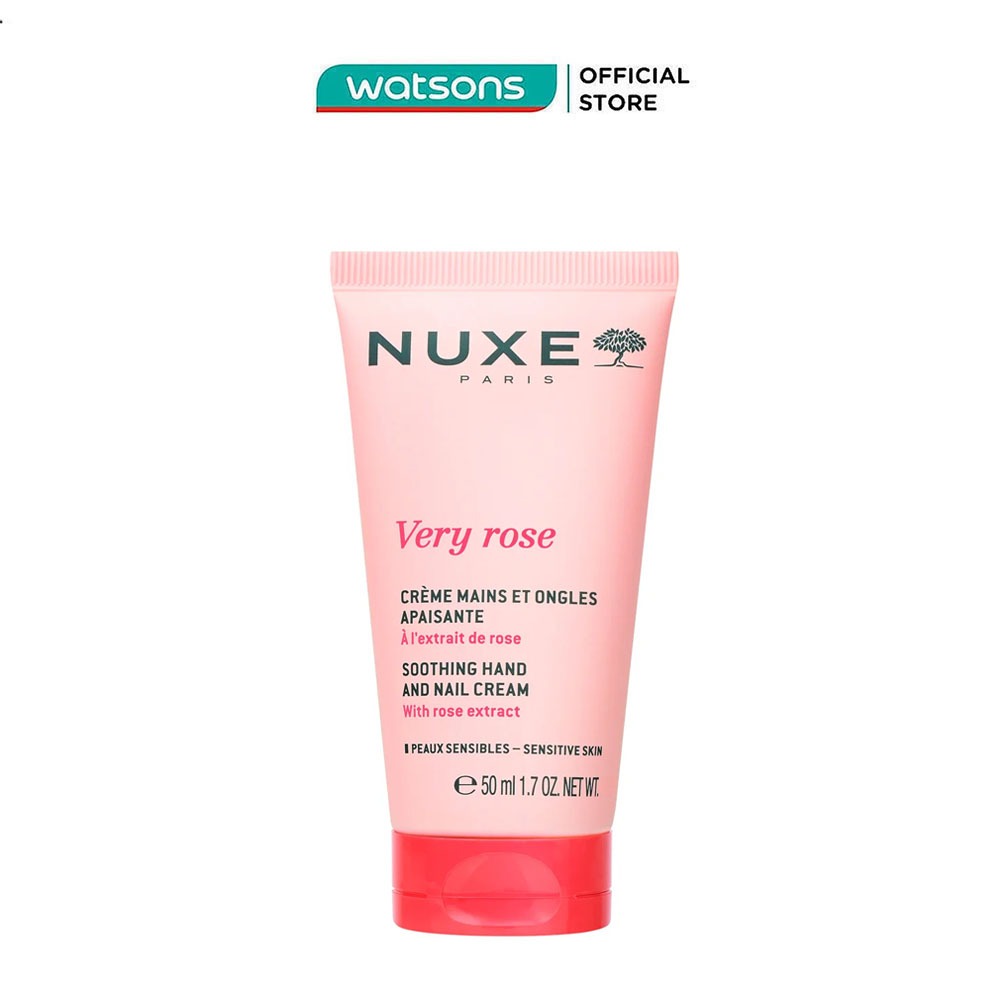 Kem Dưỡng Tay Và Móng Nuxe Very Rose Hand And Nail Cream 50ml