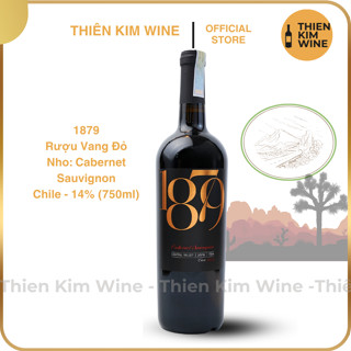 [Chính Hãng] - Rượu Vang Đỏ Chile Central Valley Cabernet Sauvignon 1879 - 750ml (14%)