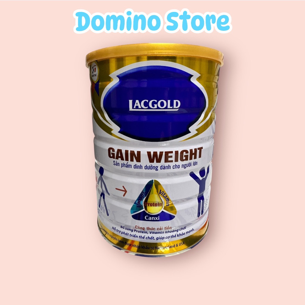 Sữa Bột Lacgold Gain Weight - Hộp 900g