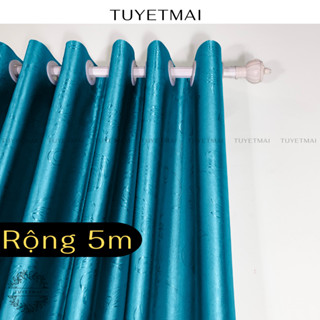 TM02 size lớn - Rèm phòng ngủ, màn che phòng, ngăn phòng - Màu xanh da trời