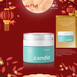Kem Dưỡng Ẩm Hỗ Trợ Phục Hồi Da B5 CICA - Candid B5 CICA Repair & Soothing Cream 50ml