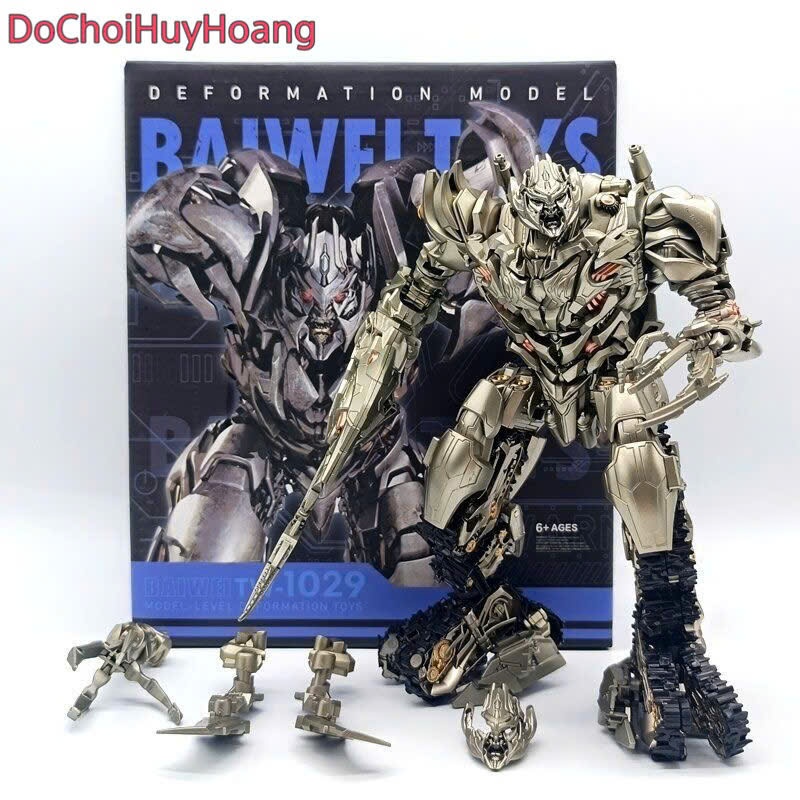 Mô hình robot Megatron biến đổi thành xe tank TW1029