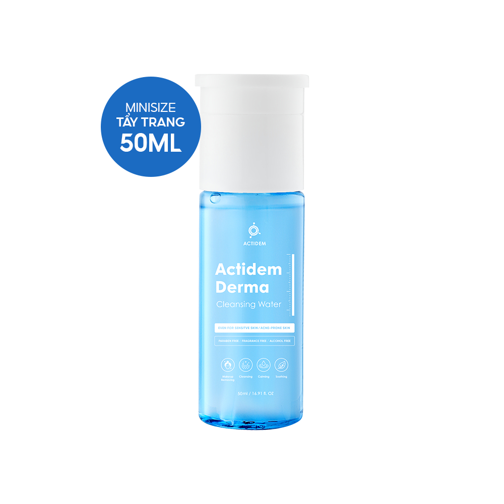 Hàng tặng không bán Nước Tẩy Trang Actidem Derma Cleansing Water 50ml - Từ Hảo