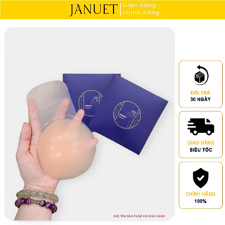 Miếng dán Nâng Ngực Silicone Januet Cao Cấp - Set 2 đôi ( 4 miếng)