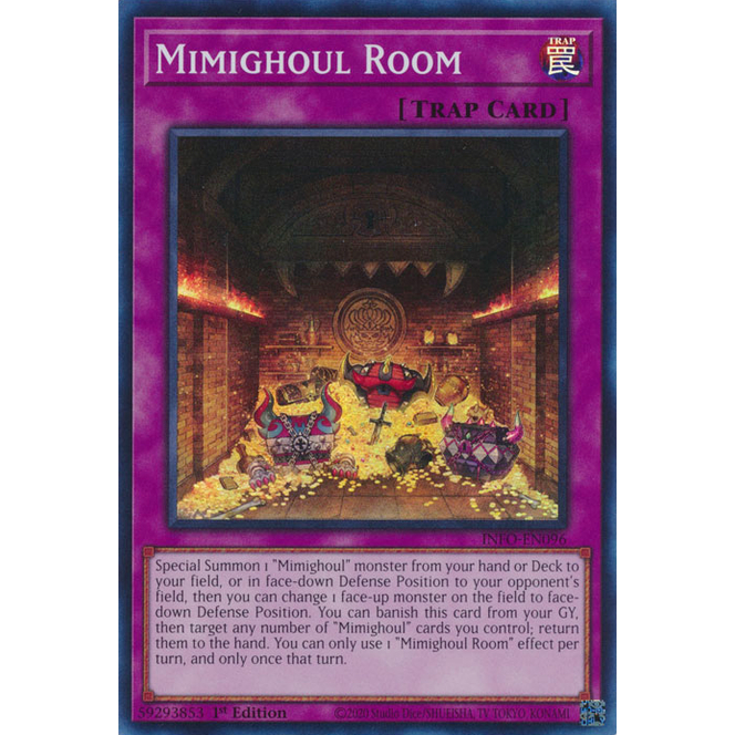 thẻ bài Yugioh chính hãng Mimighoul Room MP25-EN239 ultra x1 card